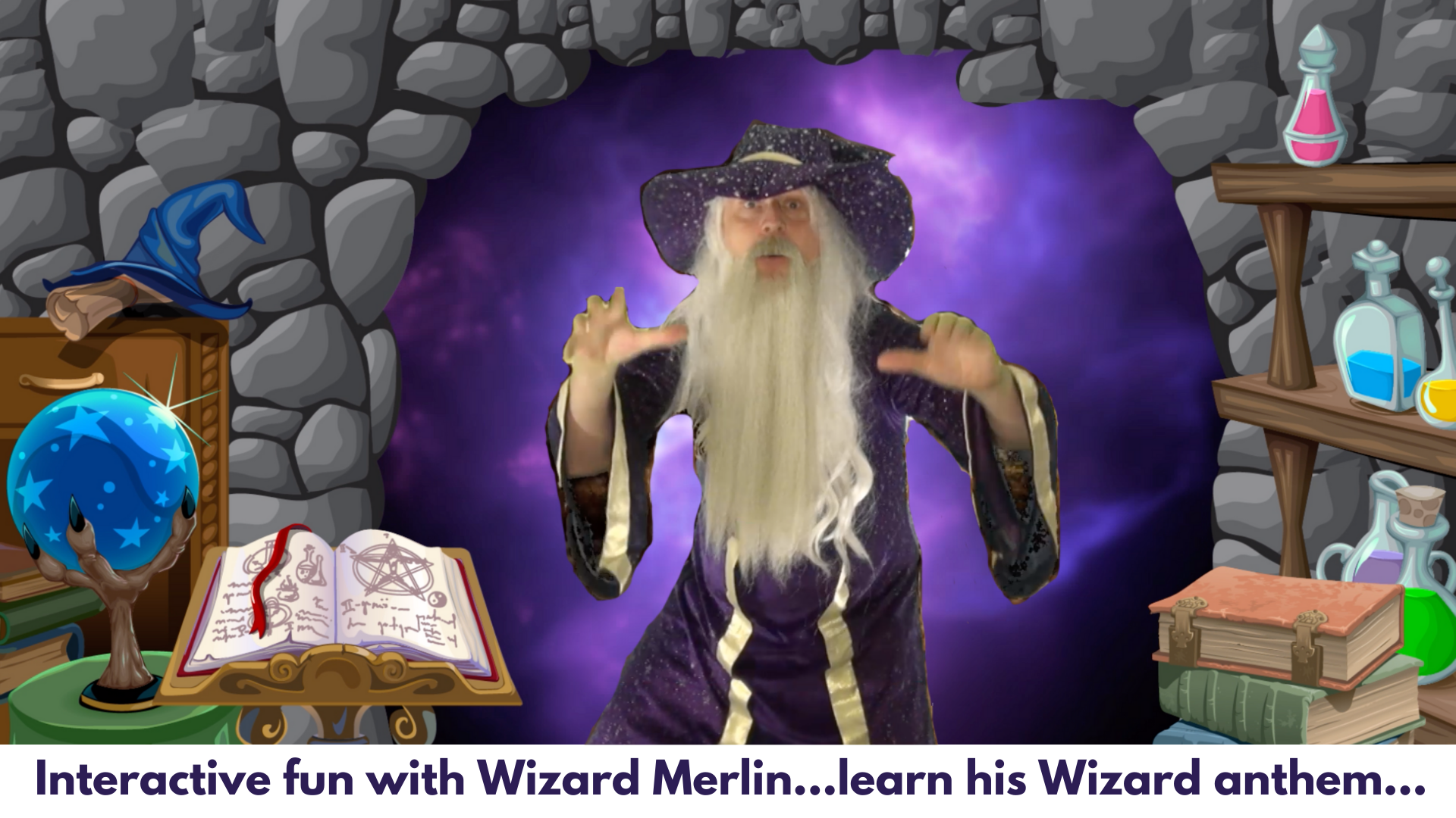 Wizard Treasure Hunt LIVE online event for kids - Wonder Adventures